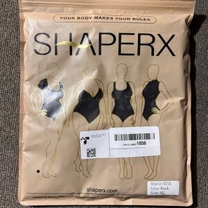 ShaperX Black Bodysuit